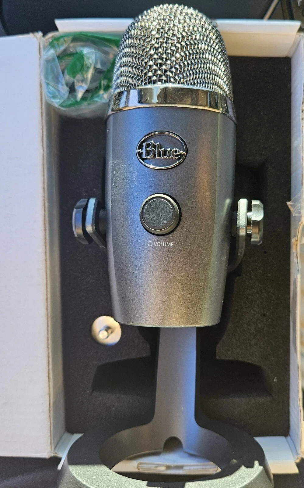 Blue Yeti Nano Premium USB Microphone Shadow Grey for Recording & Streaming