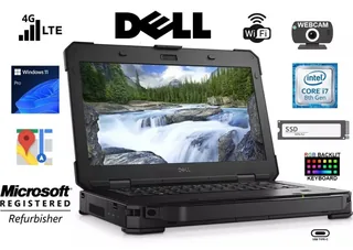 Latitude Rugged 5420 Core Intel i7 8th Gen Touchscreen, up to 64GB RAM & 4TB NVMe & GPS & Celullar